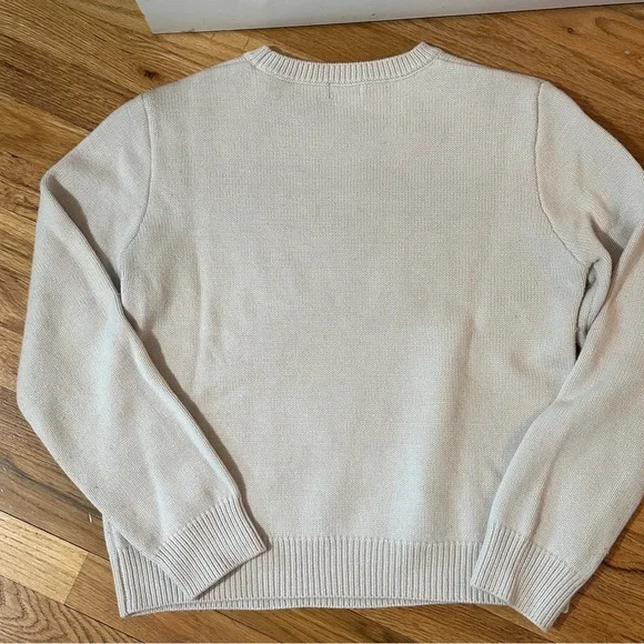 Straight to Hell Women's sweet revenge Cream Panther Sweater - Picture 4 of 8